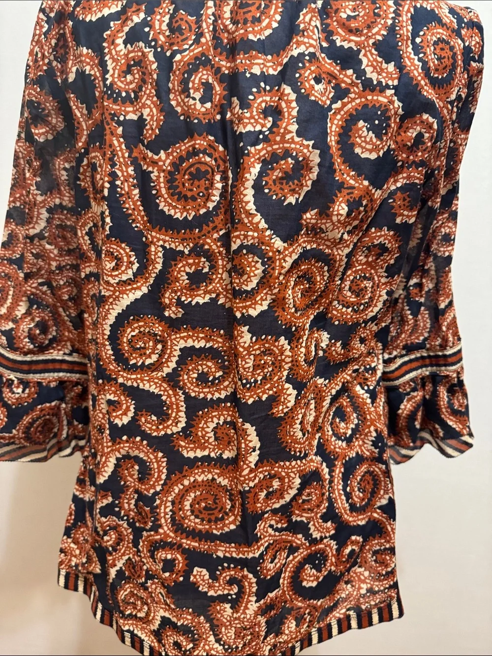 Tory Burch Gwenna Cotton Tunic 🧡